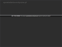 Tablet Screenshot of opowiadania-erotyczne.pl
